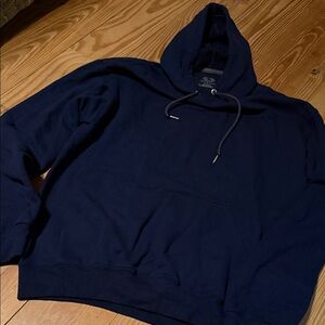 Fruit of the Loom Dark Blue Hoodie